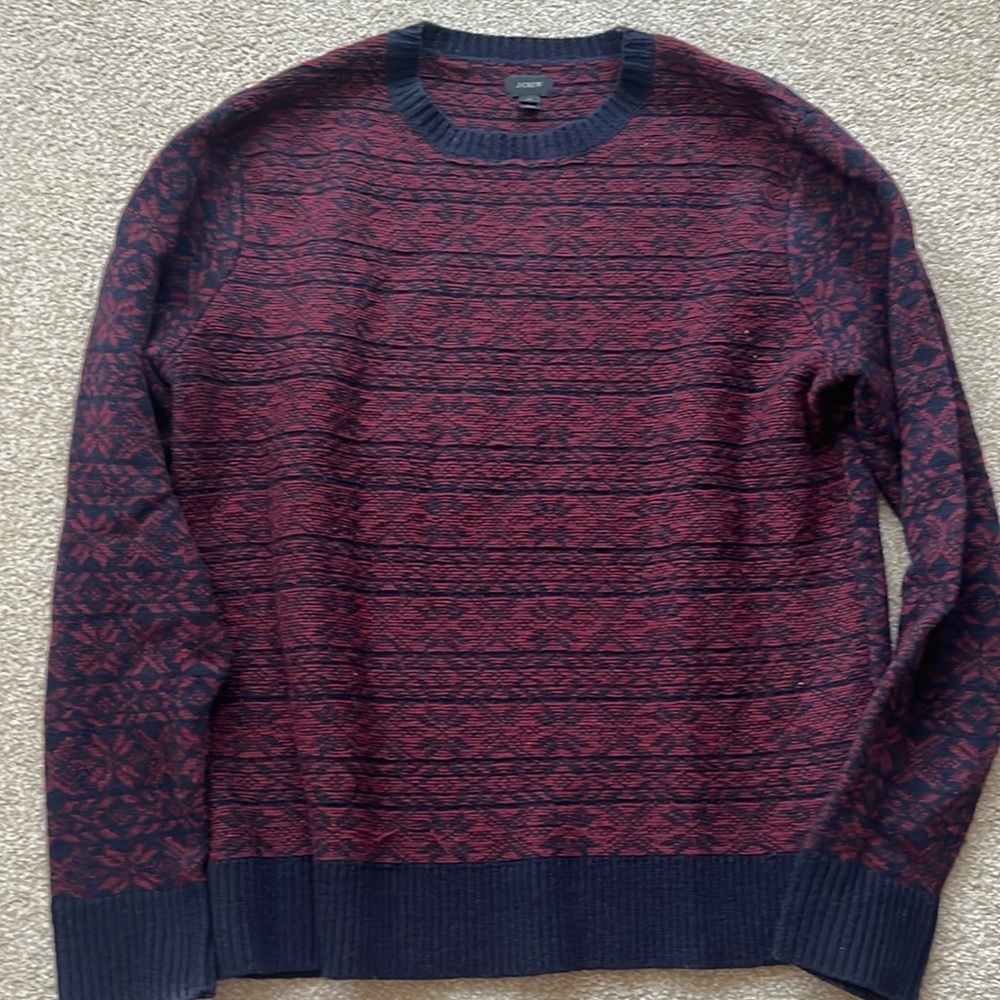 J crew Fair Isle Sweater M